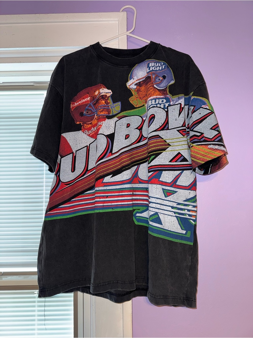 PacSun Budweiser Racing Graphic Tee Oversized Y2K Style Shirt
